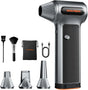 WOLFBOX MF200 Compressed Air Duster with Removable Battery Super Power Cordless Blower - 3-Speed Adjustable Long Life