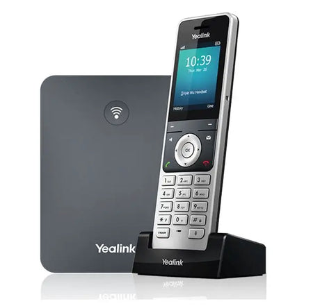 Yealink W76P High-Performance IP DECT Solution including W56H Handset and W70B Base Station Up to 20 simultaneous calls