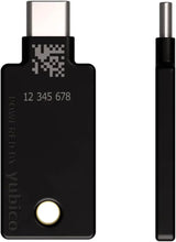 Yubico - YubiKey 5C NFC - Two-Factor authentication (2FA) Security Key Connect via USB-C or FIDO Certified - Protect