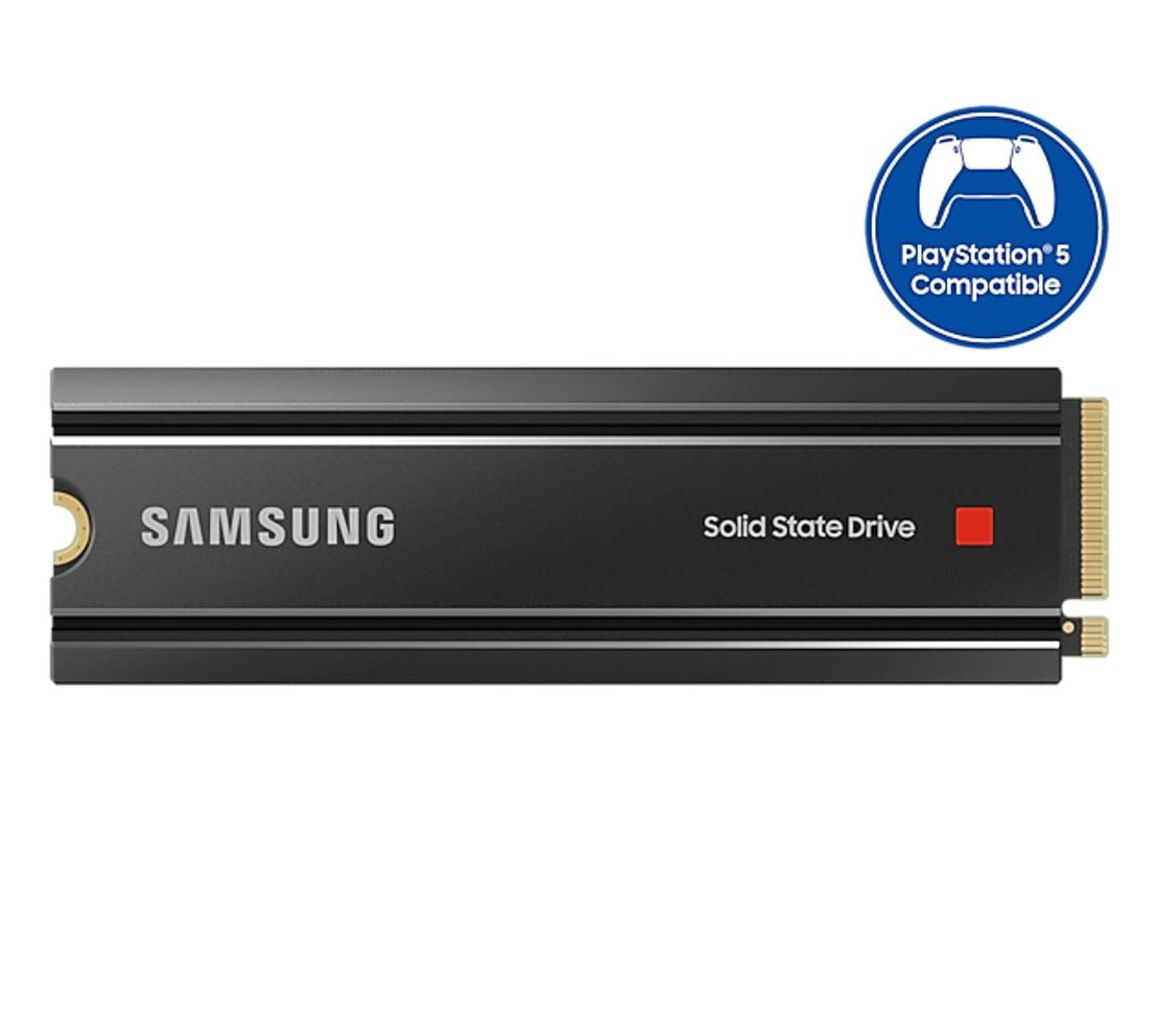 Samsung 980 Pro with Heatsink M.2 2280 NVMe 2TB Gen4 Internal SSD 7000MB/s