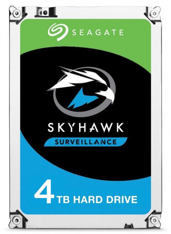 SEAGAT 4TB SKYHAWK 3.5" SATA3 SURVEILLANCE HARD DRIVE