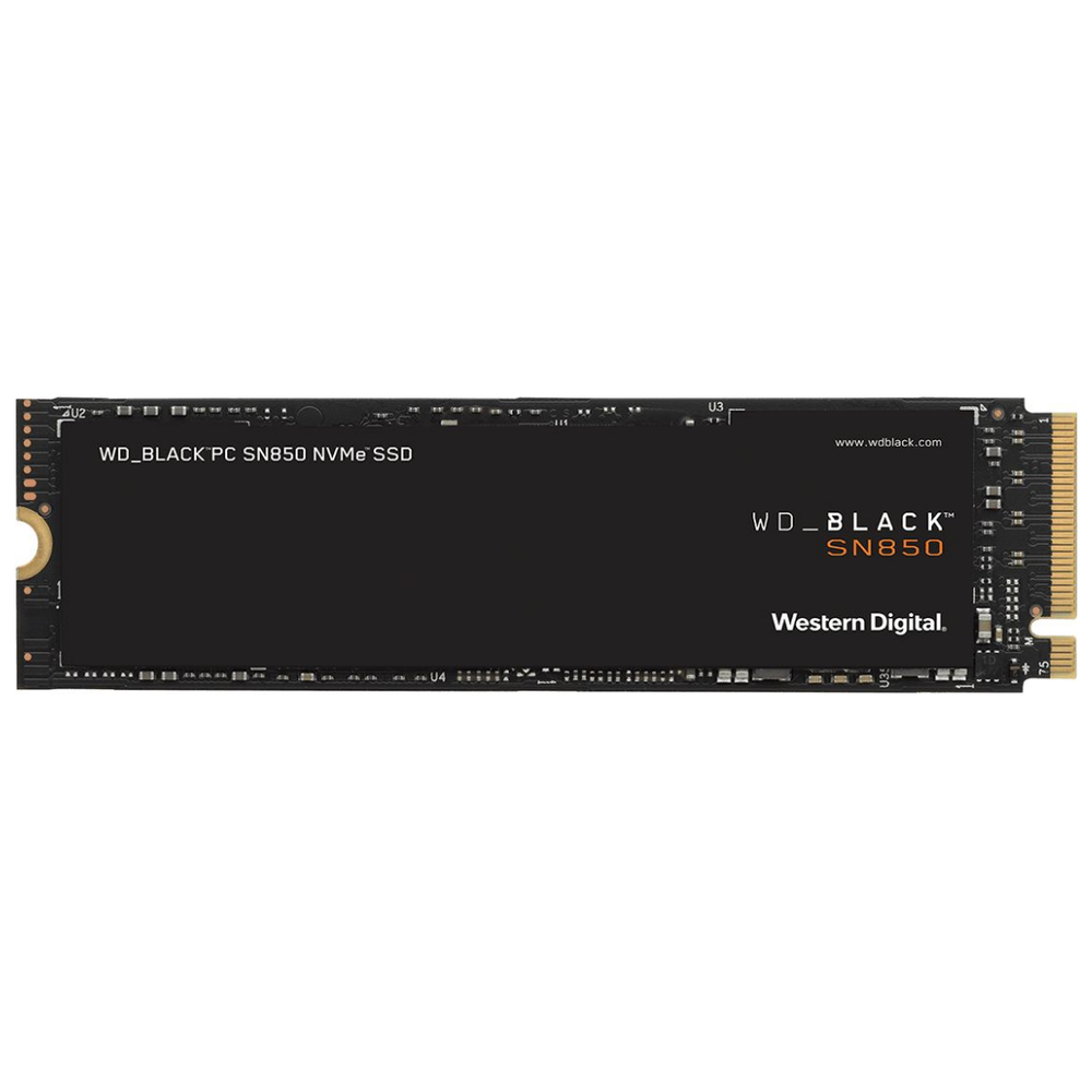 WD BLACK SN850 500GB PCIE GEN4 NVME M.2 SSD