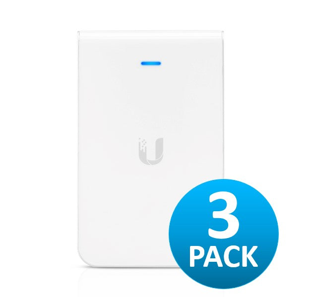 Ubiquiti UniFi IW-HD Dual-Band, 802.11ac Wave 2 Access Point with a 2+ Gbps Aggregate Throughput Rate, 4 Port Switch, 1x PoE Output x 3
