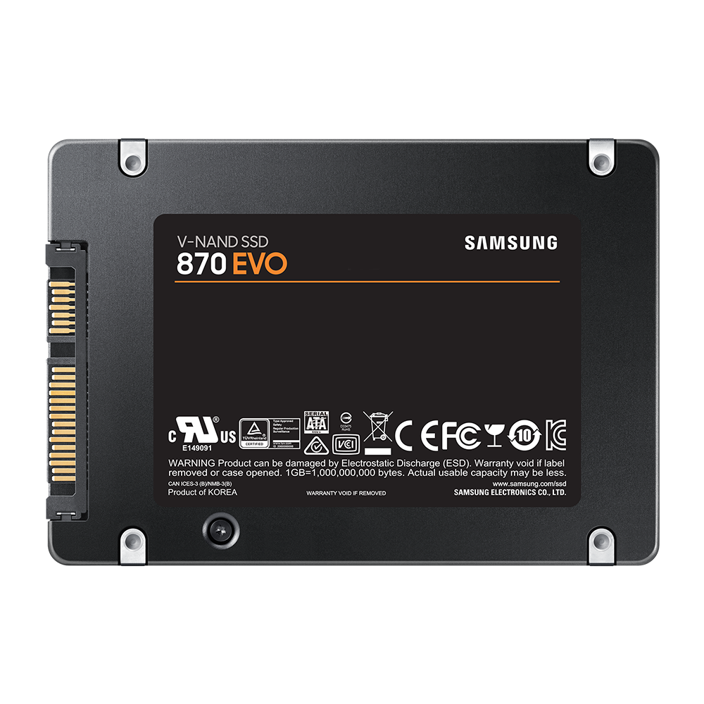 Samsung 870 EVO 2.5" SATA 1TB Internal SSD 560MB/s